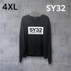 SY32 スイートイヤーズ 綿100% プリント入りシャツ 1点限り 送料無料