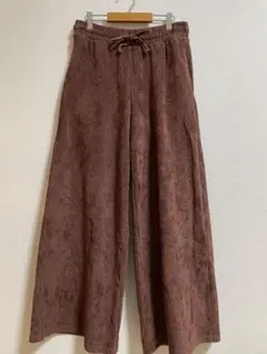 BILLABONG ブラウン コーデュロイ ワイドパンツ M