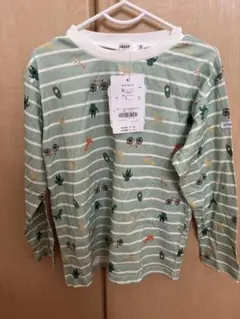 スラップスリップ 長袖カットソー 120cm グリーン系