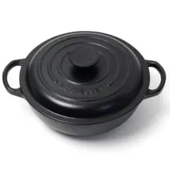 LE CREUSET　シグニチャー マルミット・グルメ マットブラック　22cm