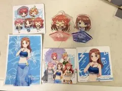 五等分の花嫁中野三玖アクリルスタンド＆ポストカード＆コースター6点セット