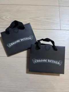 CHROME HEARTS ショップ袋 シルバーポリッシングクロスセット - メルカリ