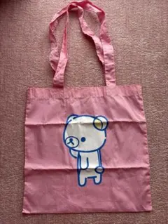 リラックマ ロフト エコバッグ トートバッグ ピンク