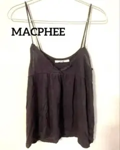 MACPHEE 麻キャミソール　TOMORROWLAND