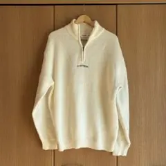 CONVERSE ハーフジップ トレーナー LL