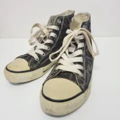 s*n様 FENDI フェンディ スニーカー ズッカ柄 ハイカット キャンバス