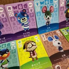 amiibo　カード　あつまれどうぶつの森　サラ　みしらぬねこ
