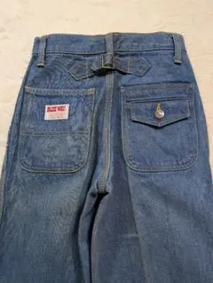 希少　ジャパンデニム　BLUE WAY TALONジップ シンチバックのサムネイル