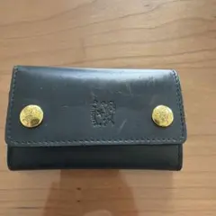 【IL BISONTE】キーケース ネイビー