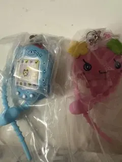 たまごっち カラフルマルチチャーム ガチャ 2個セット　ケーたま ふらわっち