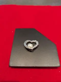 ハートモチーフ パール ペンダントトップのサムネイル