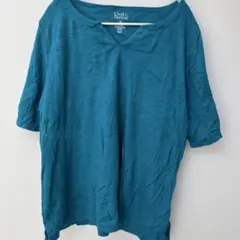 Croft & Barrow 半袖 Tシャツ ブルー PXL