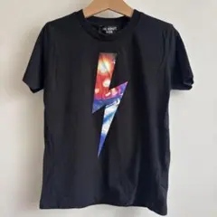 NEIL BARRETT KIDS ブラックTシャツ 稲妻デザイン　100㎝