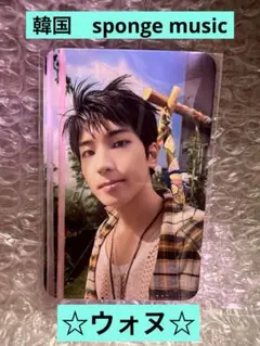 SEVENTEEN HEAVEN ウォヌ　sponge music トレカ