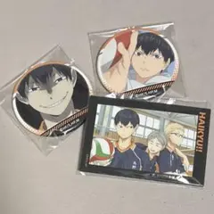 ハイキュー！！影山飛雄 缶バッジまとめ売り