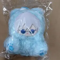 着ぐるみ マスコット ぬいぐるみ 水色