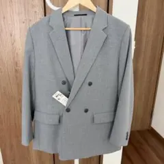 新品・未使用 ユニクロ UNIQLO テーラードジャケット ジャケット グレーのサムネイル