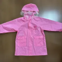 アンパンマン ベビーレインコート 95サイズ ピンク