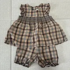 べべ　スラップスリップ　ベビー服　70-80センチのサムネイル