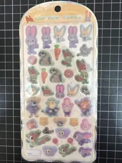 コットンパフィシール　ズートピア