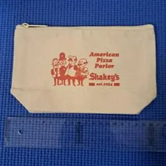 Shakey's ロゴ入りポーチ