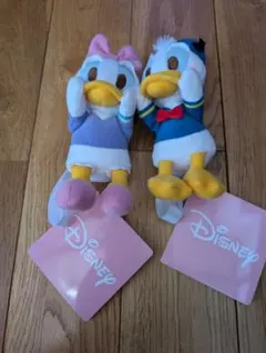 ディズニー デイジー・ダック ドナルド・ダック ぬいぐるみ