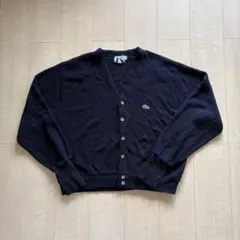 IZOD LACOSTE アクリル カーディガン ブラック XL