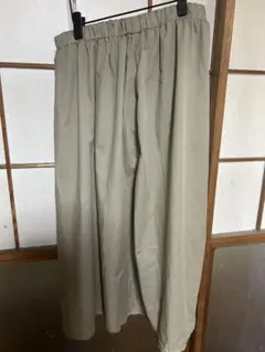 ベージュ フレアスカート LLサイズ