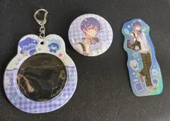 KAITO 缶バッジ 缶バッジケース ステッカーセット