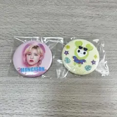 TWICE ジョンヨン 缶バッジ 缶バッチ 2種セット