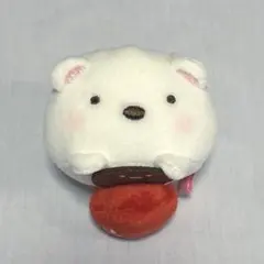 【美品】すみっコぐらし　しろくまいちご大福　もーちもち大福　ぬいぐるみ　しろくま