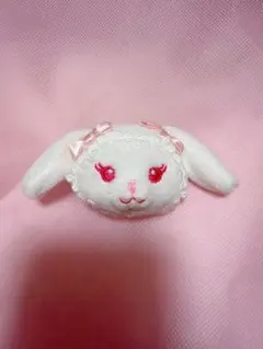 BABY うさくみゃちゃんクリップブローチ ピンク 新品 - メルカリ