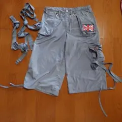 R-LONDON ハーフパンツ （グレー）ズンバ　　ダンス　エアロビクス　xs