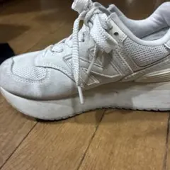 New Balance ホワイト スニーカー574