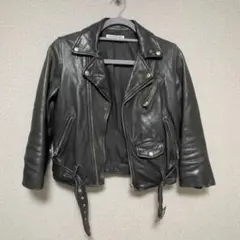 beautiful people レザーダブルライダースジャケット サイズ130