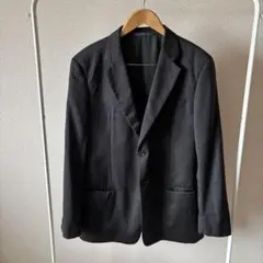 J5218 美品 ラルディーニ ヘリンボーン ストレッチニットジャケット 緑