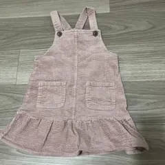 ジャンパースカート　コーデュロイ