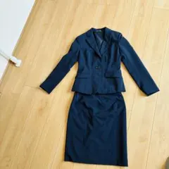 ANCHOR WOMAN ネイビー スカートスーツ 5号
