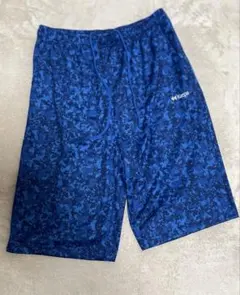 Kaepa 迷彩柄 ショートパンツ 青　サイズＬのサムネイル