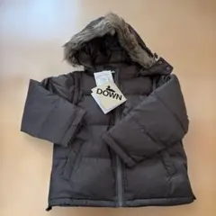 ダウンコート フード付き BeBe 120