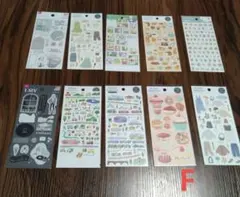 【まとめ売り】シートシールセット☆F