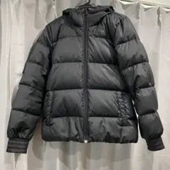 アディダス フード付きダウンジャケット ブラック