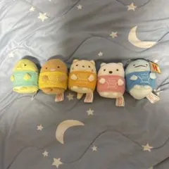 すみっコぐらし てのりぬいぐるみ 5体セットのサムネイル