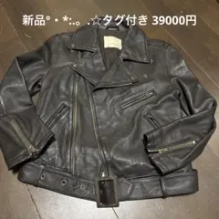 新品°・*:.。.☆タグつき レザージャケット