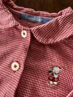 familiar チェック柄シャツ 90サイズ