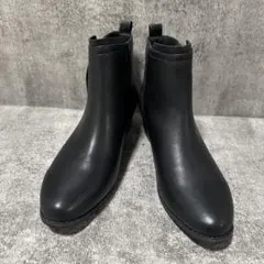 【オリエンタルトラフィック】サイドフリンジショートブーツ　9802 黒　ブラック