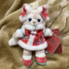 香港ディズニー　リーナベル　旧正月　キーホルダー