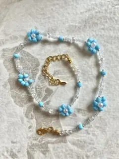 ビーズネックレス 韓国