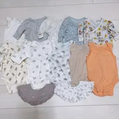 ベビー肌着 60cm 70cm 12点 묶음 판매 UNIQLO