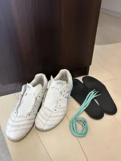 ASICS DS LIGHTスパイクシューズ ホワイト/ブルー